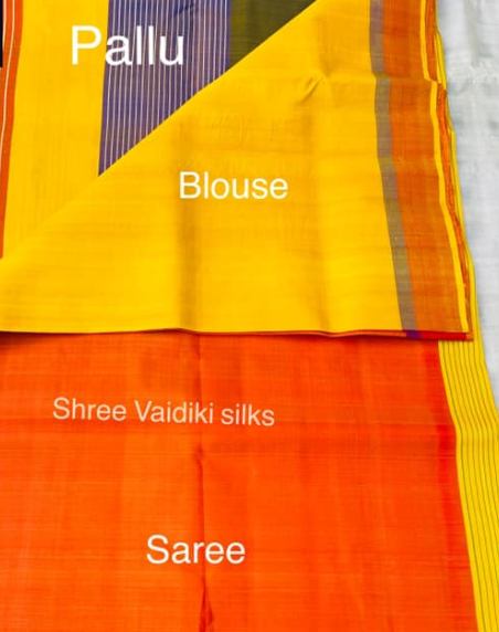 Mahadevpur Tassar Silk Saree