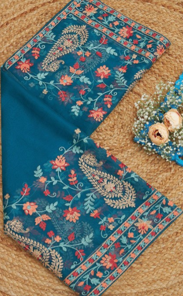 Dupatta Embroided