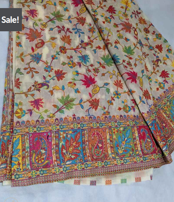 Kani Pashmina Saree