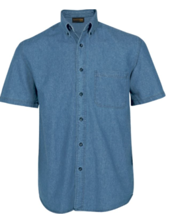 Denim Shirt Half Sleeve