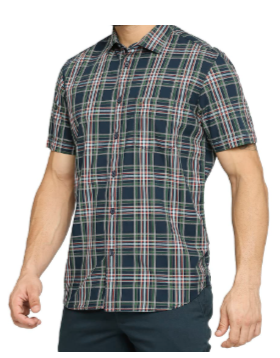 Slim Fit Checks Shirt Half Sleeve